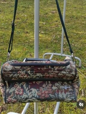 Vintage Tapestry Overnight Bag